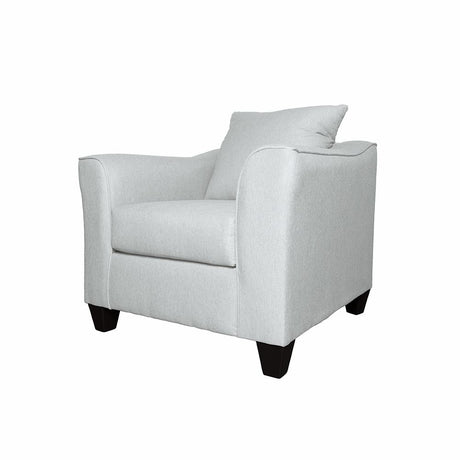 Salizar Gray Mist Upholstered Track Arm Fabric Accent Chair from Coaster - Luna Furniture