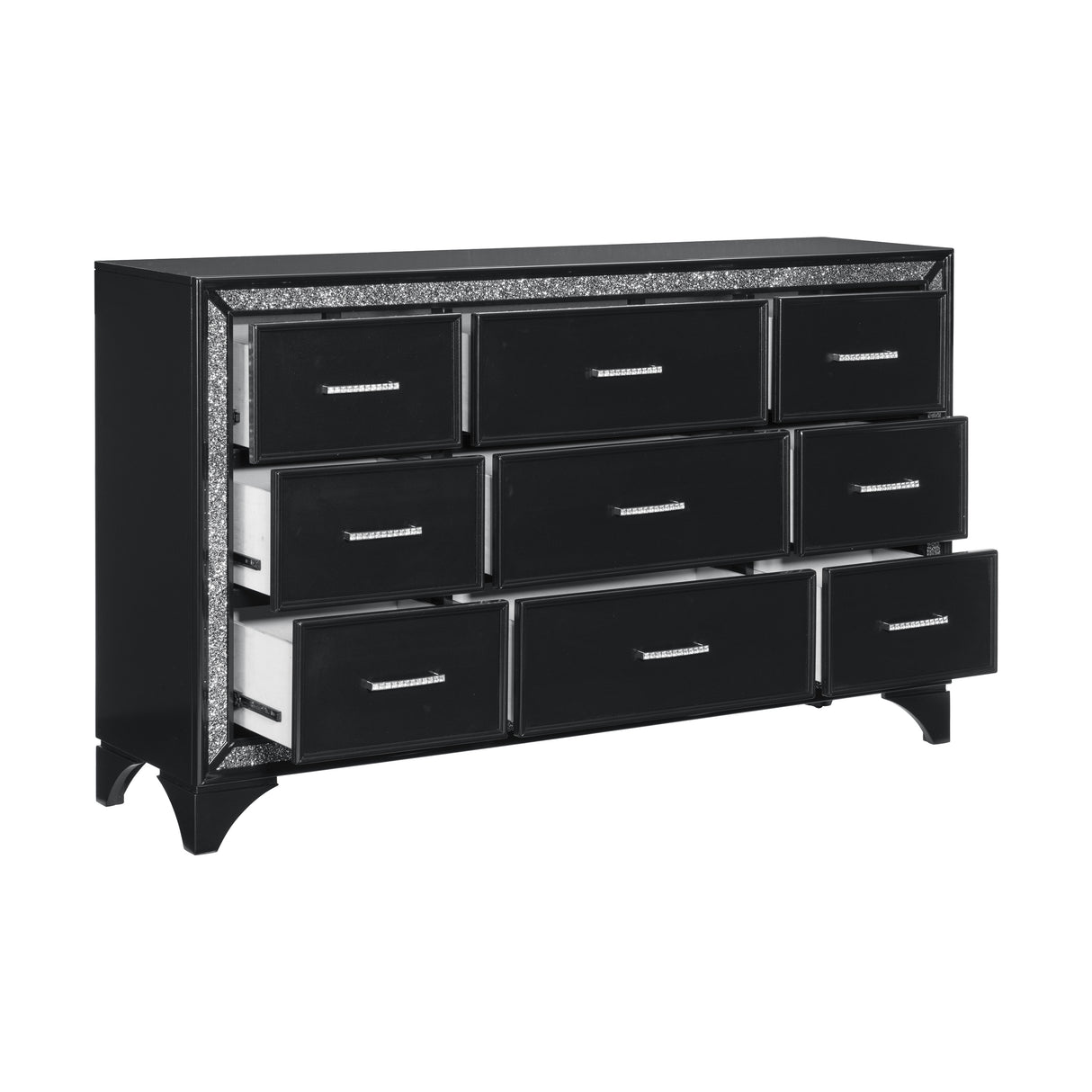 Salon Black Dresser - Luna Furniture Salon Black Dresser - Luna Furniture