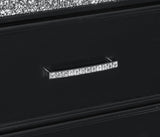 Salon Black Nightstand from Homelegance - Luna Furniture