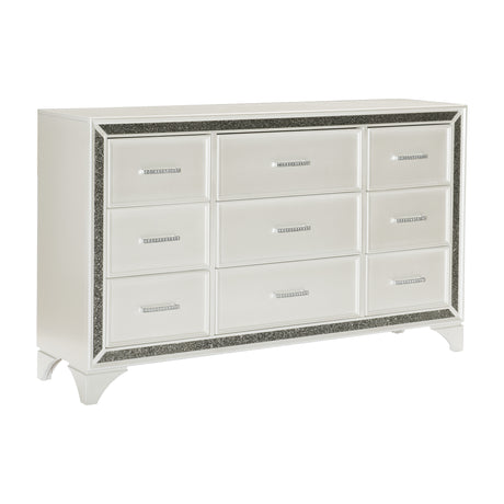 Salon White Dresser from Homelegance - Luna Furniture