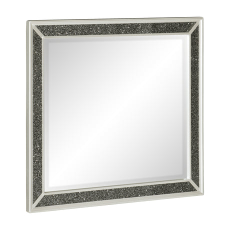 Salon White Mirror (Mirror Only) from Homelegance - Luna Furniture