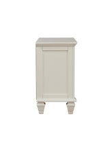 Sandy Beach White 3-Drawer Nightstand from Coaster - Luna Furniture