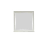 Sandy Beach White Rectangular Mirror (Mirror Only) from Coaster - Luna Furniture