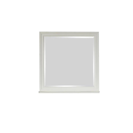 Sandy Beach White Rectangular Mirror (Mirror Only) from Coaster - Luna Furniture