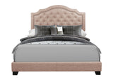 Sandy Beige King Upholstered Bed from Homelegance - Luna Furniture