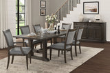 Sarasota Driftwood Brown 102" Extendable Dining Set from Homelegance - Luna Furniture