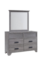 Sarter Gray Bedroom Mirror (Mirror Only) from Crown Mark - Luna Furniture