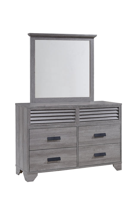 Sarter Gray Bedroom Mirror (Mirror Only) from Crown Mark - Luna Furniture