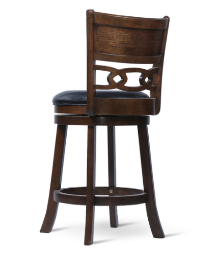 Savor Brown Swivel Counter Height Chair, Set of 2 from Homelegance - Luna Furniture