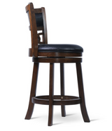 Savor Brown Swivel Counter Height Chair, Set of 2 from Homelegance - Luna Furniture