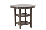 Savor Gray 5-Piece Counter Height Set from Homelegance - Luna Furniture