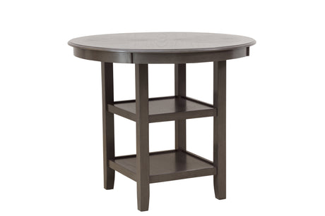 Savor Gray 5-Piece Counter Height Set from Homelegance - Luna Furniture