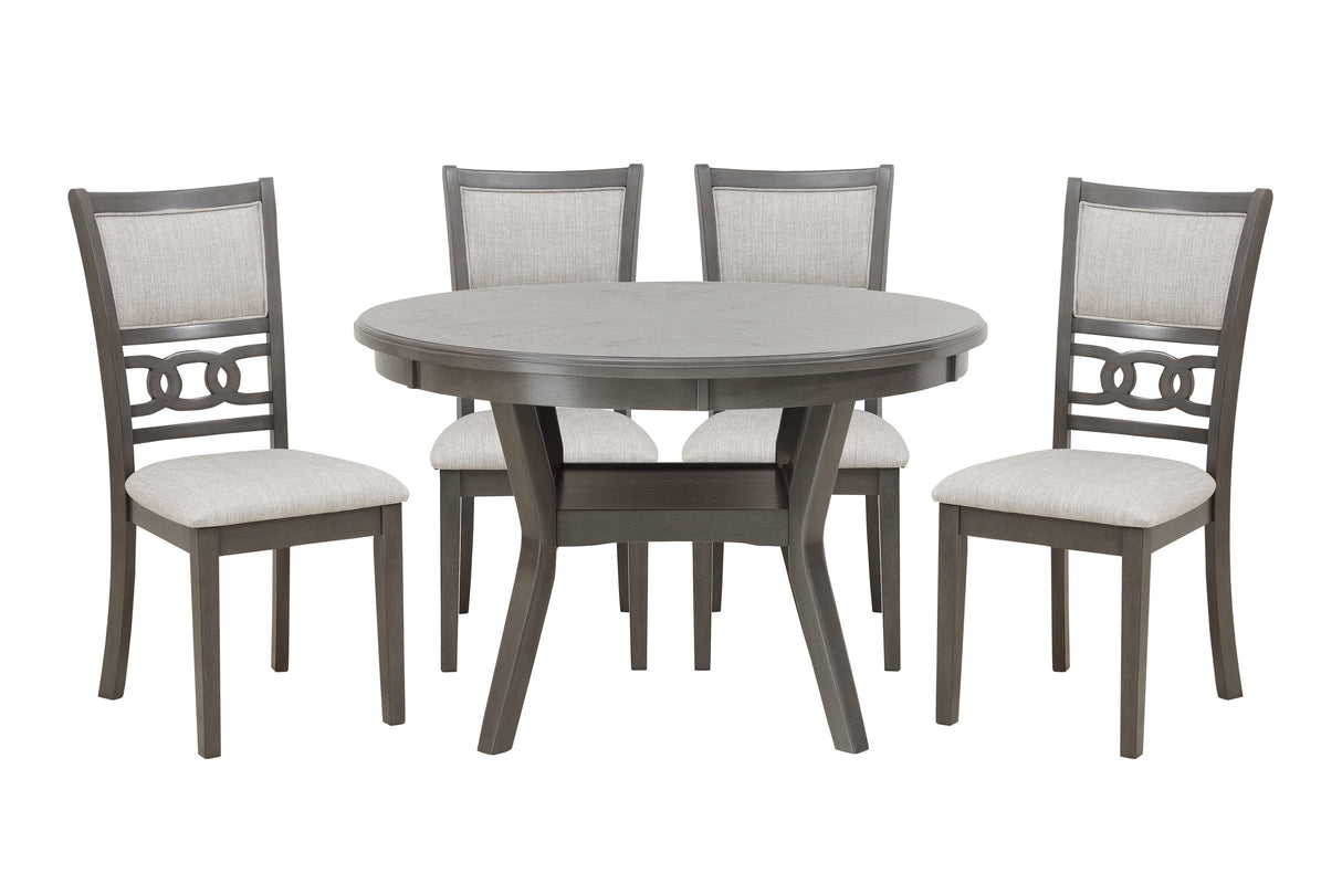 Savor Gray 5-Piece Dining Set from Homelegance - Luna Furniture