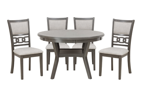 Savor Gray 5-Piece Dining Set from Homelegance - Luna Furniture
