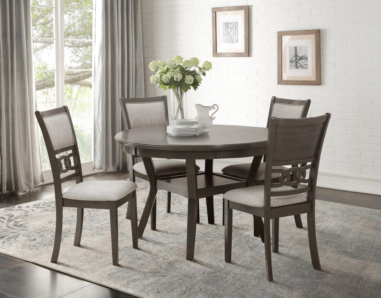 Savor Gray 5-Piece Dining Set from Homelegance - Luna Furniture