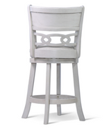 Savor White Swivel Counter Height Chair, Set of 2 from Homelegance - Luna Furniture