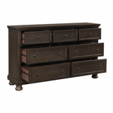 Begonia Grayish Brown Dresser - Luna Furniture