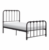 Bethany Dark Bronze Twin Metal Platform Bed - Luna Furniture
