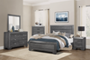 Beechnut Gray King Panel Bed - Luna Furniture