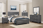 Beechnut Gray Panel Bedroom Set - Luna Furniture