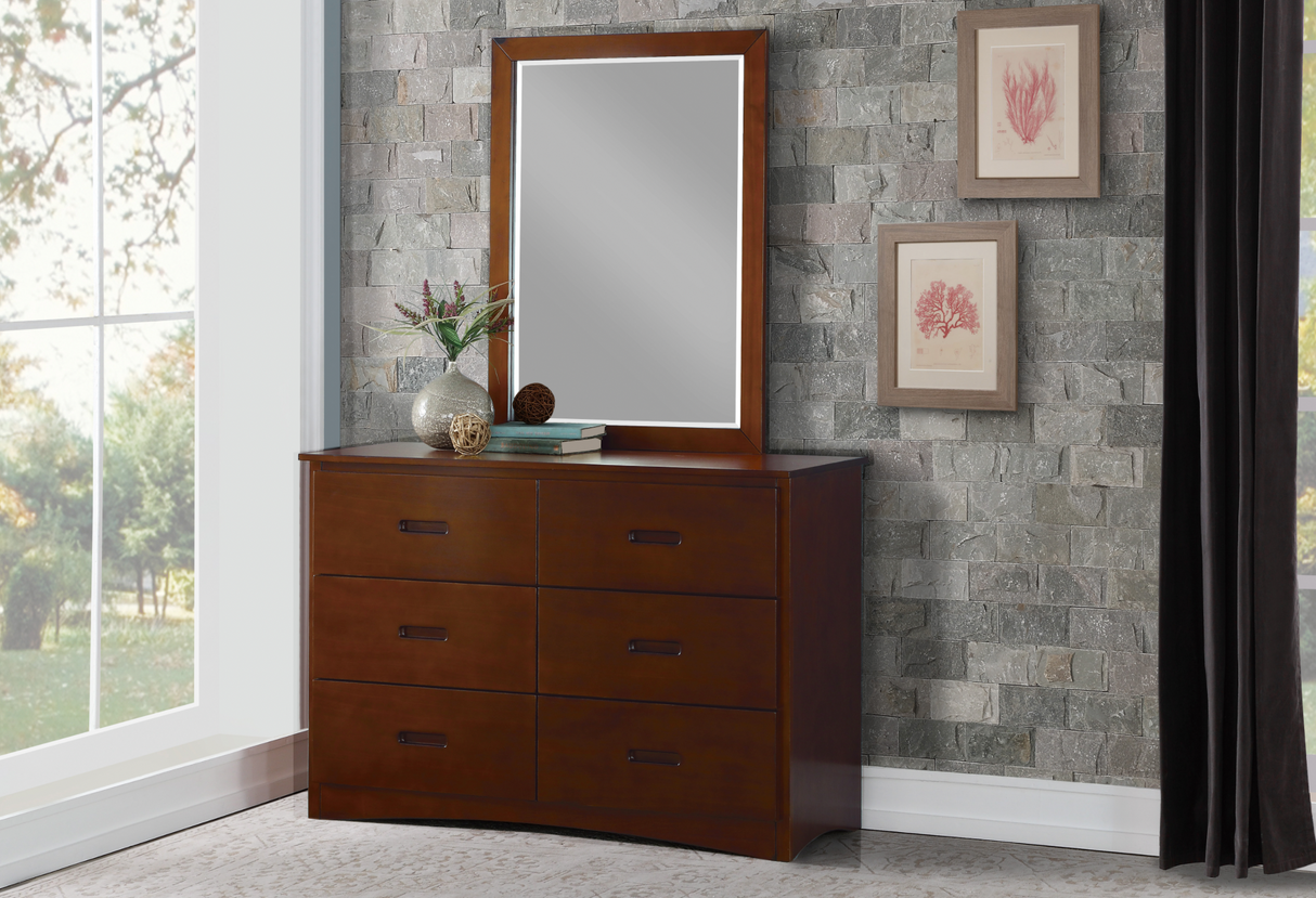 Rowe Dark Cherry Dresser from Homelegance - Luna Furniture