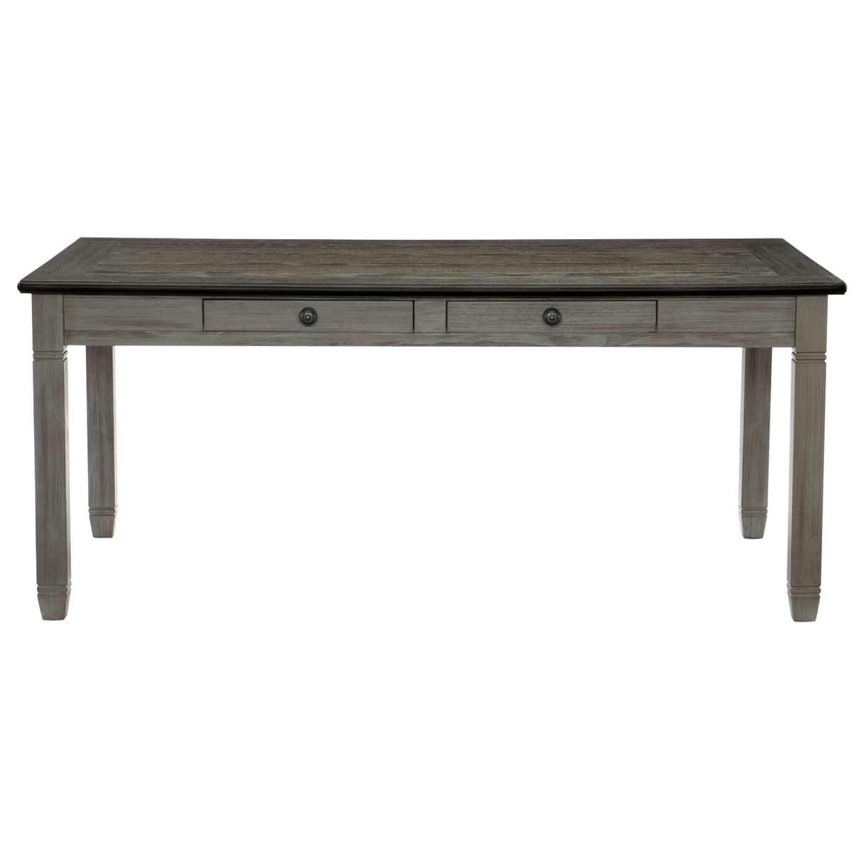 Granby Antique Gray Dining Table from Homelegance - Luna Furniture