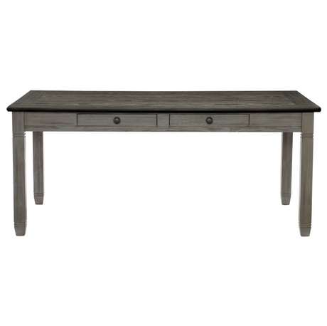 Granby Antique Gray Dining Table from Homelegance - Luna Furniture
