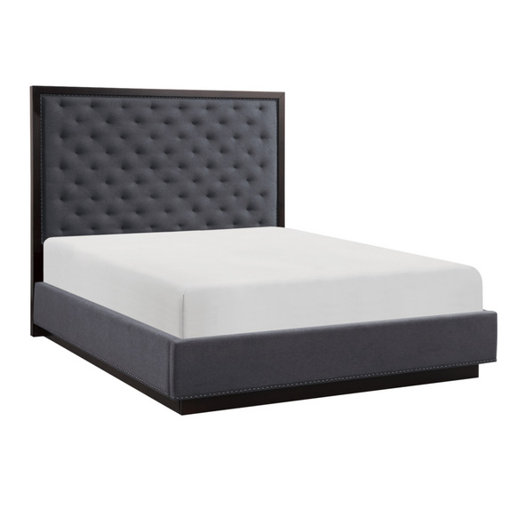 Larchmont Charcoal Eastern King Bed
