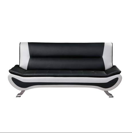 Veloce Black/White Sofa -  - Luna Furniture