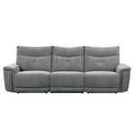 Tesoro Dark Gray Power Double Reclining Sofa