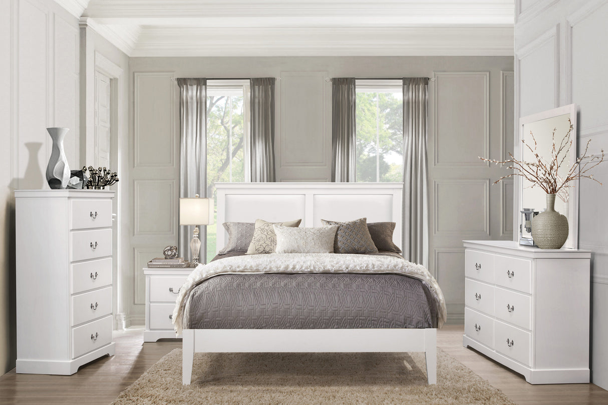 Seabright White Nightstand from Homelegance - Luna Furniture