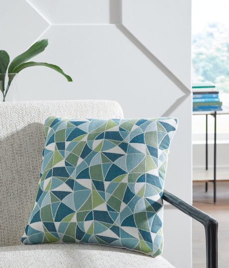 Seanow Next-Gen Nuvella Green/Turquoise/White Pillow (Set of 4) from Ashley - Luna Furniture