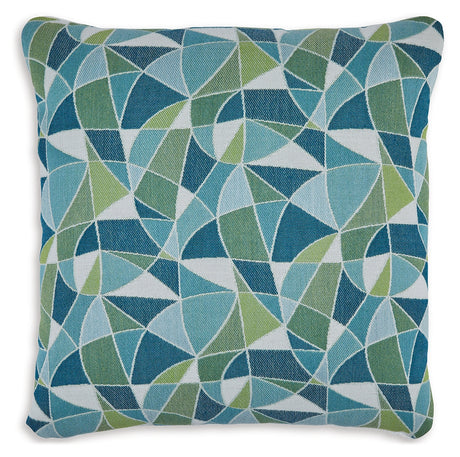Seanow Next-Gen Nuvella Green/Turquoise/White Pillow (Set of 4) from Ashley - Luna Furniture