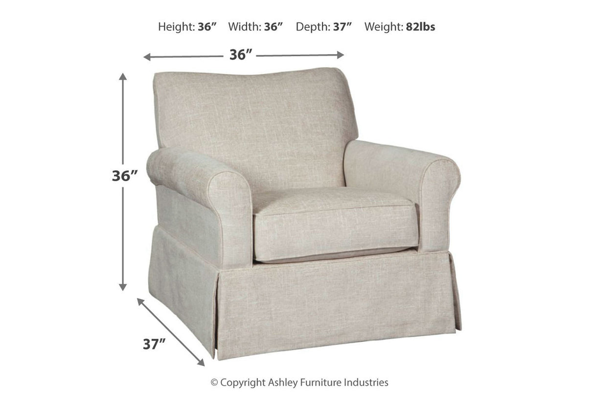 Searcy Quartz Accent Chair from Ashley - Luna Furniture