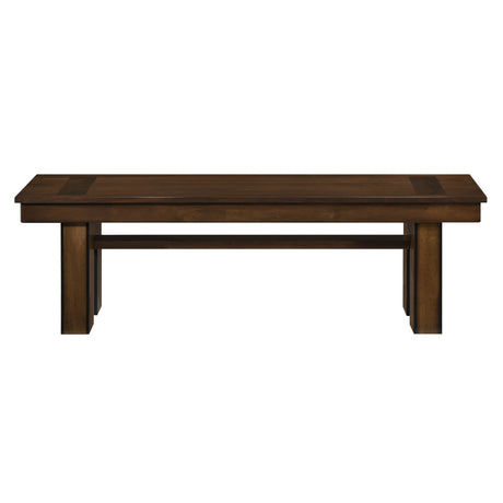 Sedley Walnut Dining Bench from Homelegance - Luna Furniture