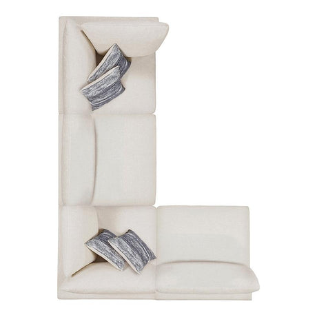 Serene Beige 4-Piece Upholstered Modular Sectional from Coaster - Luna Furniture