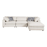 Serene Beige 4-Piece Upholstered Modular Sectional from Coaster - Luna Furniture