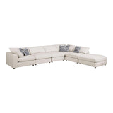 Serene Beige 6-Piece Upholstered Modular Sectional from Coaster - Luna Furniture
