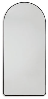 Sethall Black Floor Mirror from Ashley - Luna Furniture