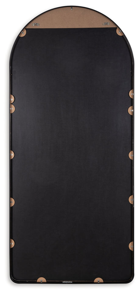 Sethall Black Floor Mirror from Ashley - Luna Furniture