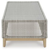 Seton Creek Gray Outdoor Coffee Table from Ashley - Luna Furniture
