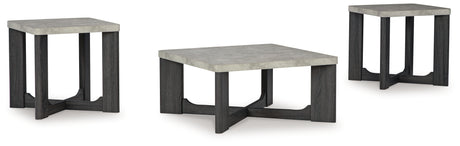 Sharstorm Two-tone Gray Table from Ashley - Luna Furniture
