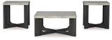 Sharstorm Two-tone Gray Table from Ashley - Luna Furniture