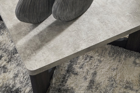 Sharstorm Two-tone Gray Table from Ashley - Luna Furniture