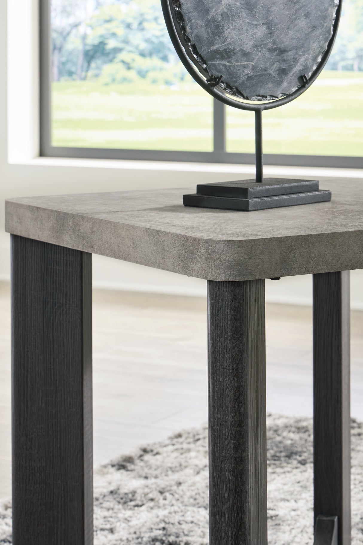 Sharstorm Two-tone Gray Table from Ashley - Luna Furniture