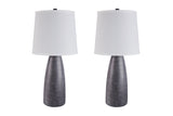 Shavontae Gray Table Lamp from Ashley - Luna Furniture