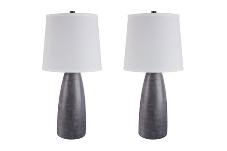Shavontae Gray Table Lamp from Ashley - Luna Furniture
