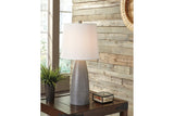 Shavontae Gray Table Lamp from Ashley - Luna Furniture