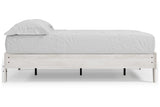 Shawburn Whitewash Full Platform Base Bed from Ashley - Luna Furniture