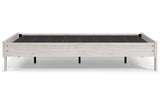 Shawburn Whitewash Full Platform Base Bed from Ashley - Luna Furniture